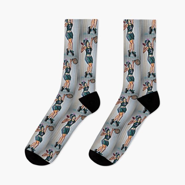 Item preview, Basketball girl, sporty tiles designed and sold by craftsbydaphy.