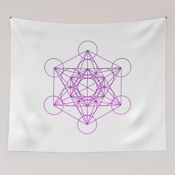 Item preview, Violet Metatron Cube designed and sold by ifyoufeellike.