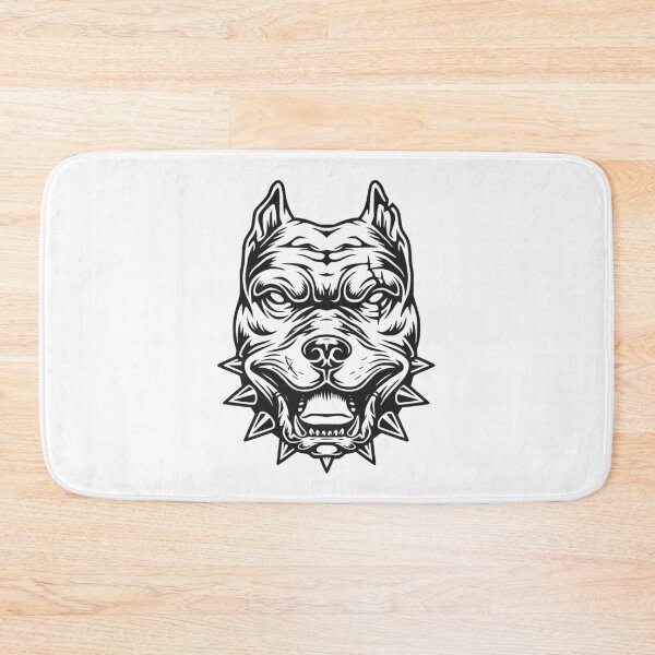 Item preview, Pitbull Dog head designed and sold by asmmdesign.