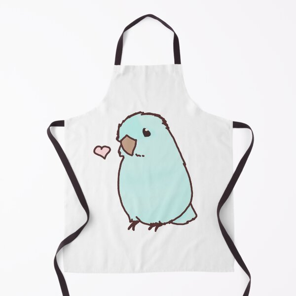 Item preview, White Heart Birb designed and sold by parrotletOvO.