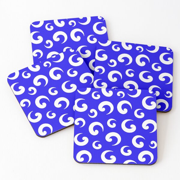 Item preview, Swirling in Royal Blue designed and sold by 7WhiteOwls.