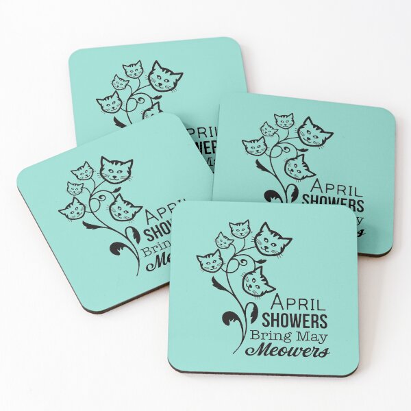 Item preview, April Showers Bring May Meowers  designed and sold by catalystdesign.