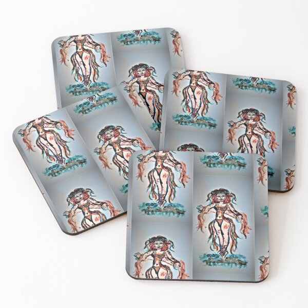 Item preview, Dancer girl, sporty tiles designed and sold by craftsbydaphy.