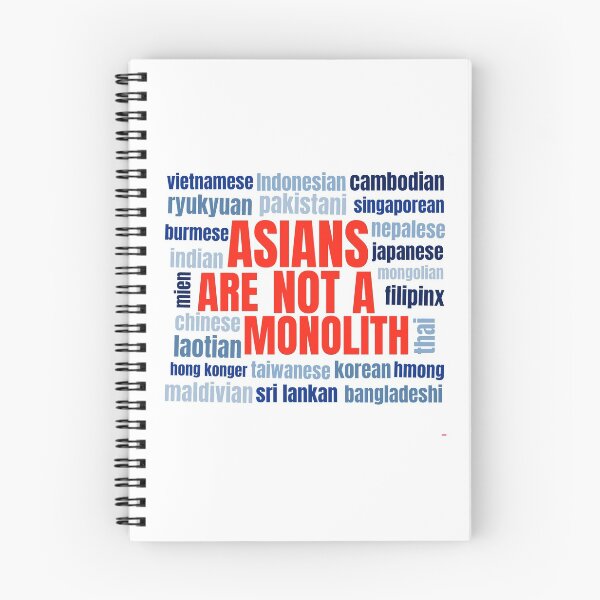 Item preview, Asians Are Not A Monolith - Bold designed and sold by EspyDesignCo.