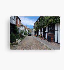 Cobbled Street Canvas Print