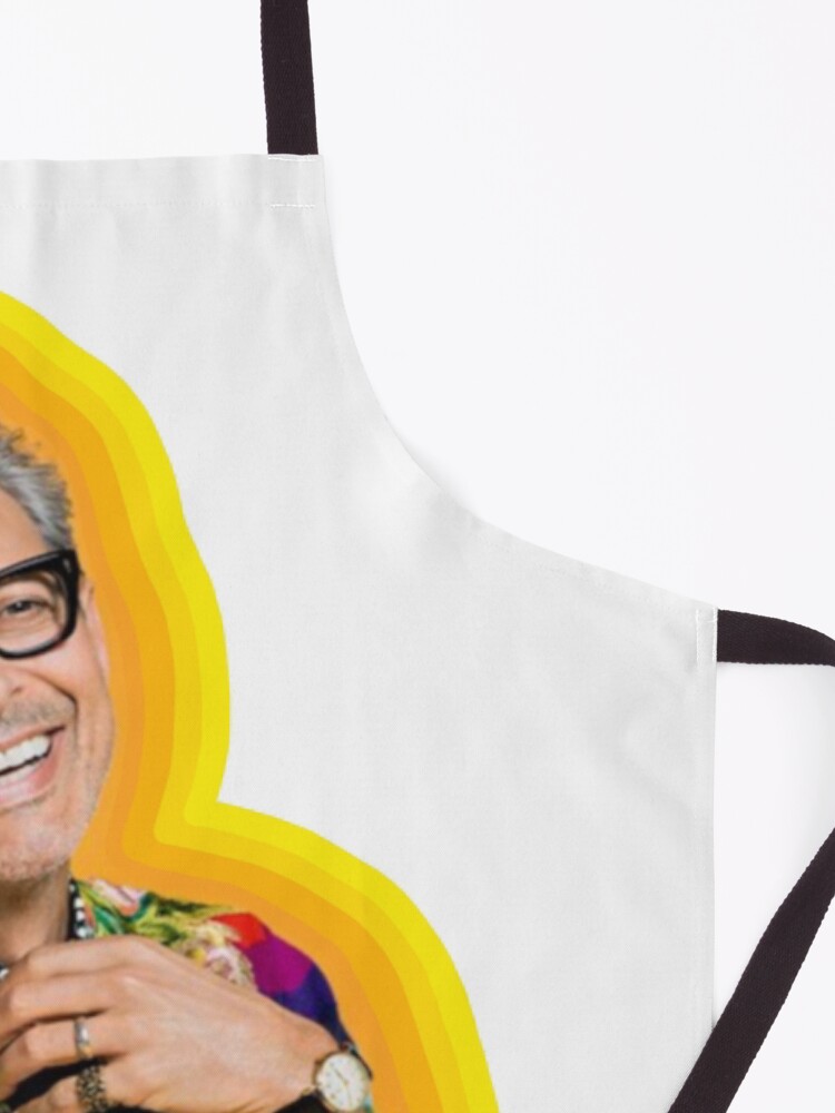 Alternate view of Jeff Goldblum of Happiness Apron