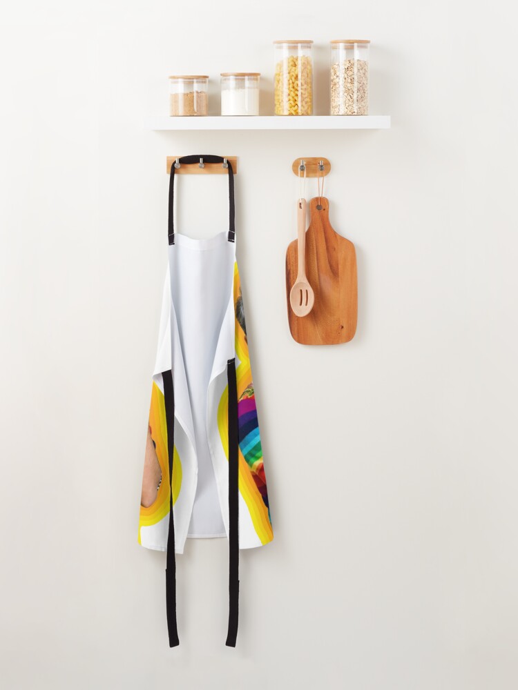 Alternate view of Jeff Goldblum of Happiness Apron