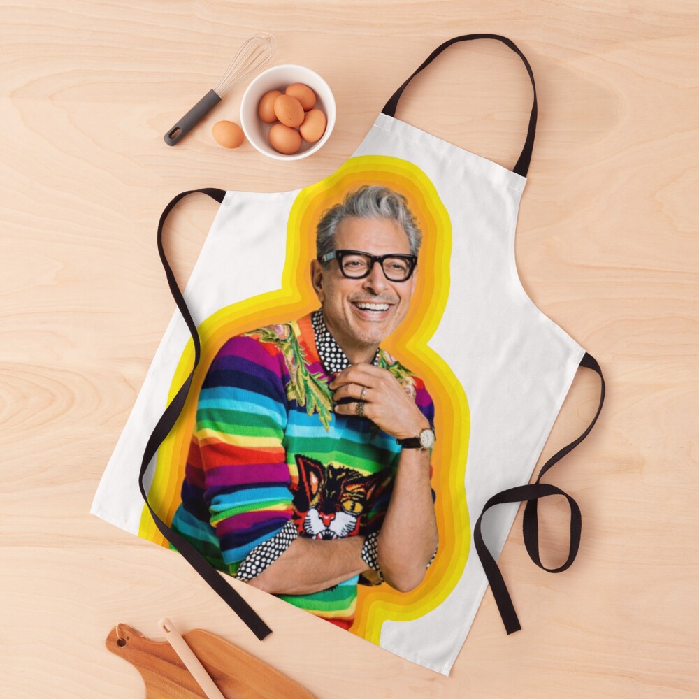Jeff Goldblum of Happiness Apron