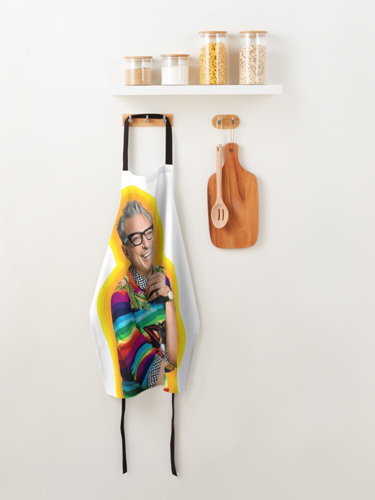 Alternate view of Jeff Goldblum of Happiness Apron