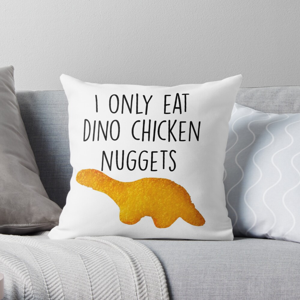 dino nugget pillow