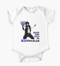 Keep the Han in Hannukah One Piece - Short Sleeve