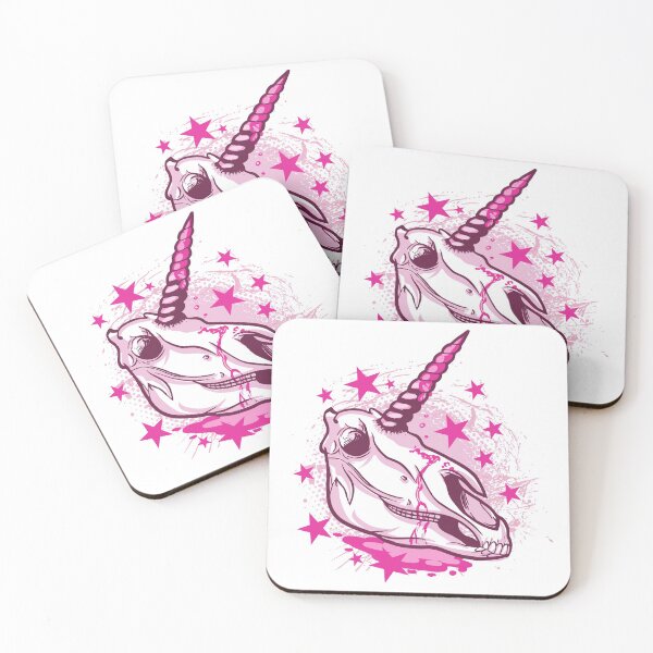 Item preview, Unicorn Skull Pink designed and sold by TheArchangelo.