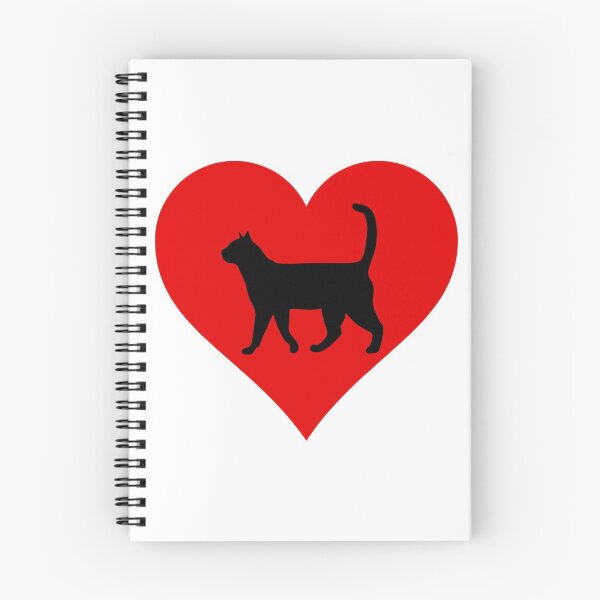 Item preview, Cat With a Heart designed and sold by MulberryPlace.