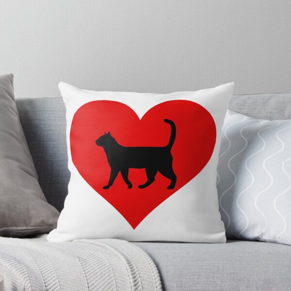 Item preview, Cat With a Heart designed and sold by MulberryPlace.