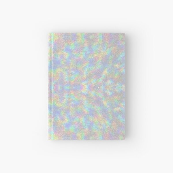 Fuzzy Iridescent Hardcover Journal