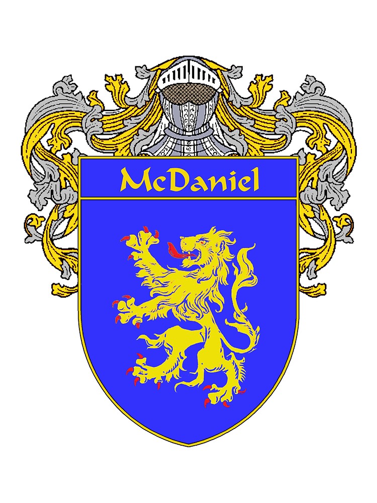 "McDaniel Coat of Arms/Family Crest" Photographic Print for Sale by