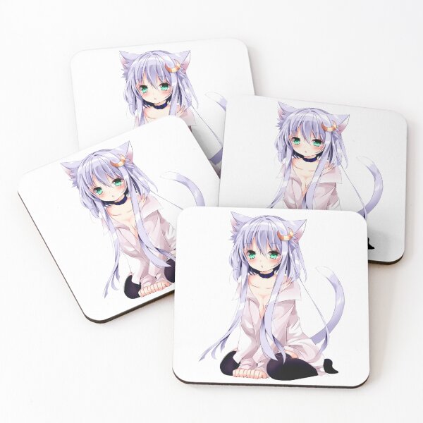 Item preview, Neko anime girl designed and sold by touchofdestiney.