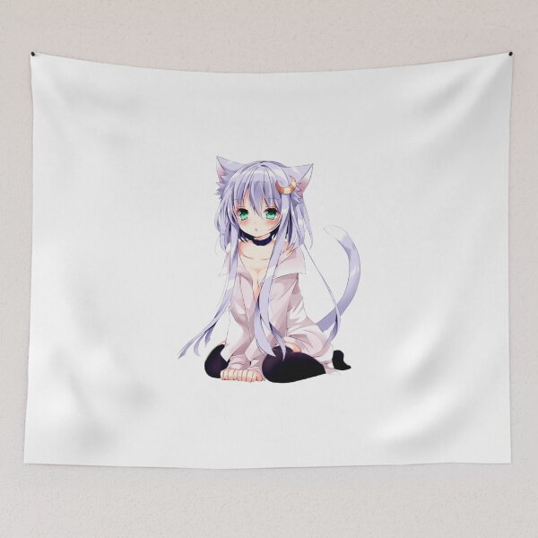 Item preview, Neko anime girl designed and sold by touchofdestiney.