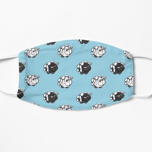 Black and White Sheep Mask