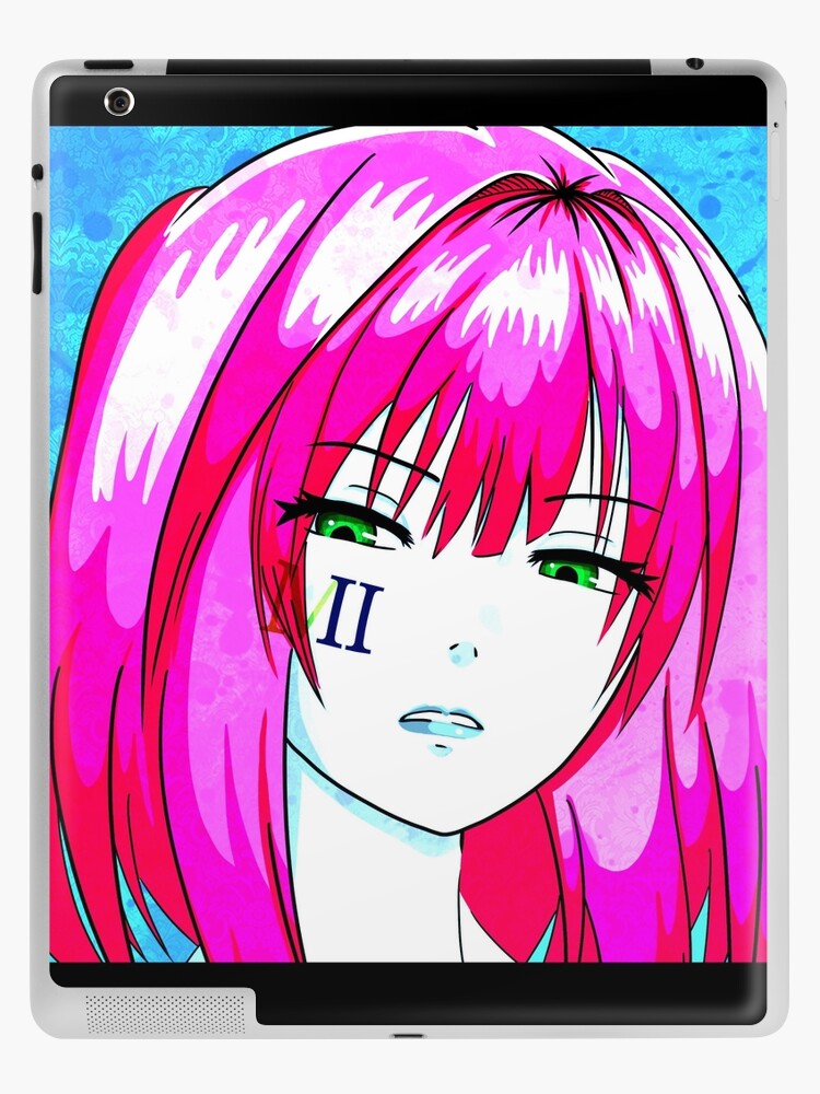 Pink Anime Eyes 01 - Anger