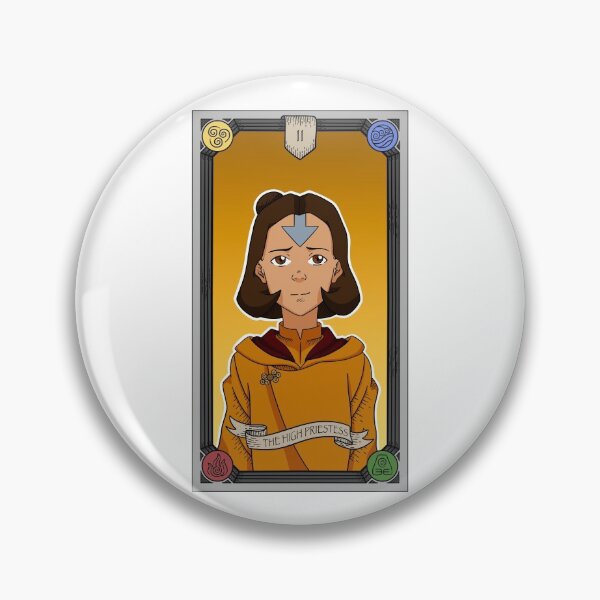 Item preview, Jinora - The High Priestess Tarot Card designed and sold by Catie8D.