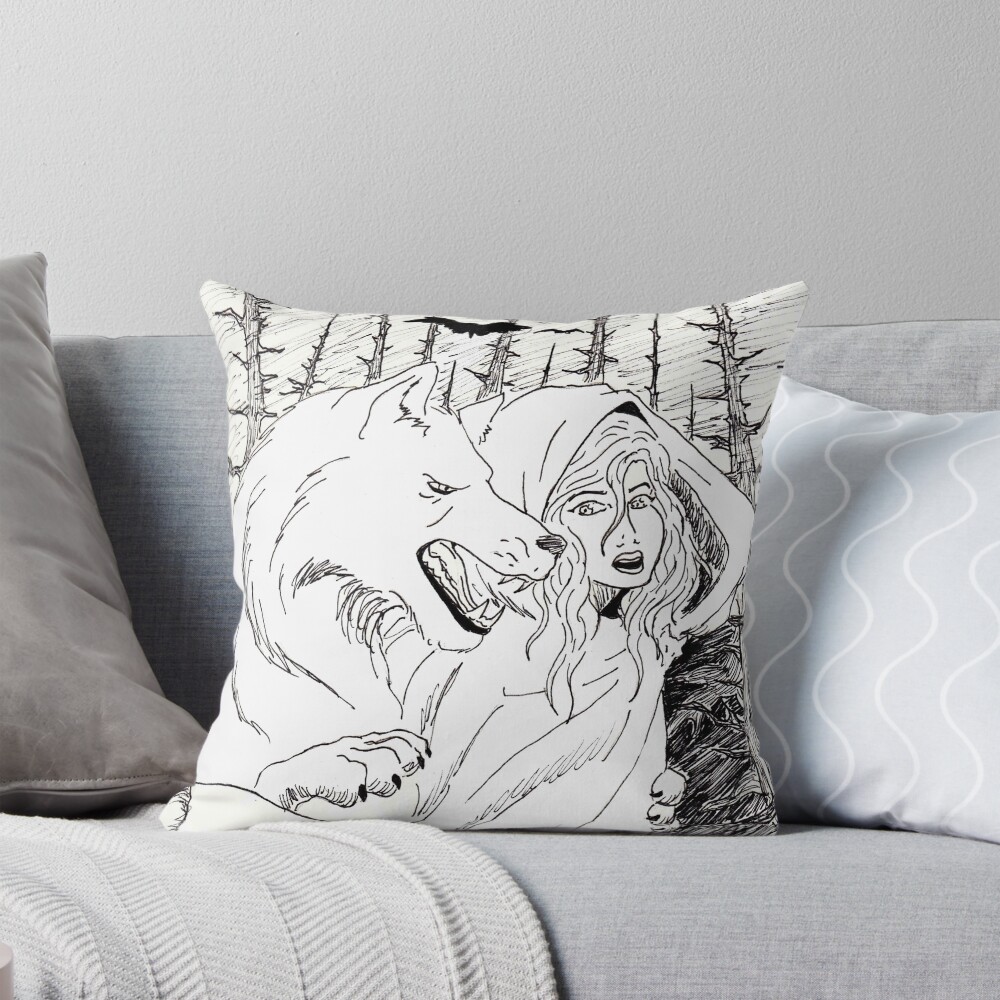 Item preview, Throw Pillow designed and sold by Rapunculus.