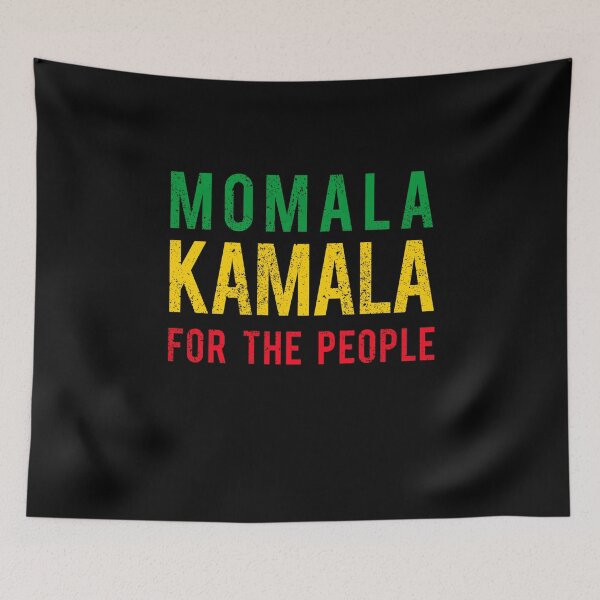 Item preview, Momala Kamala Harris The Next VP For The People With Colors Of The Jamaican Flag designed and sold by masterbones.