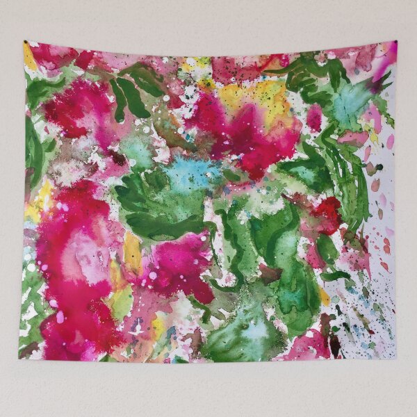 Item preview,  Splish Splash Splotch Art  Abstraction. Watercolours. designed and sold by Angela Haig-Harrison.