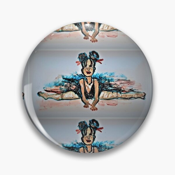 Item preview, Gymnast Girl, sporty tiles designed and sold by craftsbydaphy.