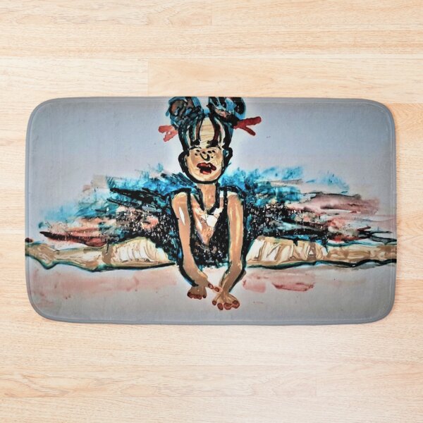 Item preview, Gymnast Girl, sporty tiles designed and sold by craftsbydaphy.