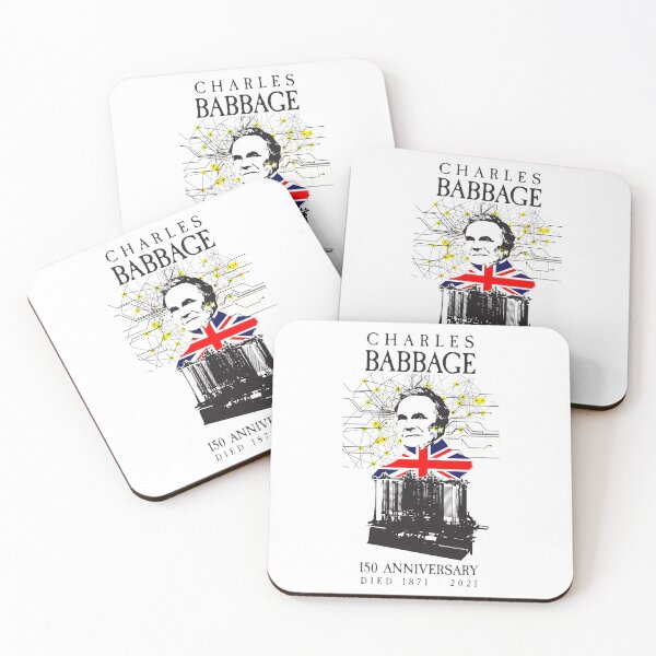 Item preview, Charles Babbage 150 Anniversary of his Death 1871-2021 designed and sold by DSeller.