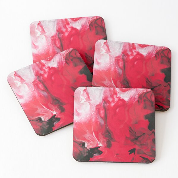 Item preview, Red, Black and White Dutch Pour designed and sold by crystalorrainee.