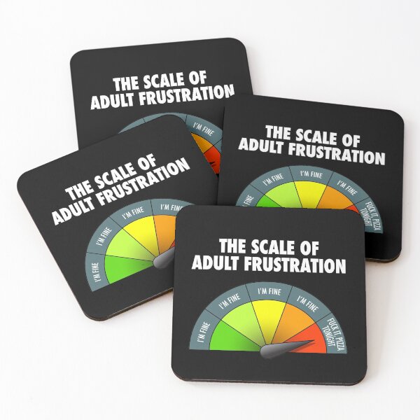 Item preview, The Scale Of Adult Frustration designed and sold by UndeadWizard.
