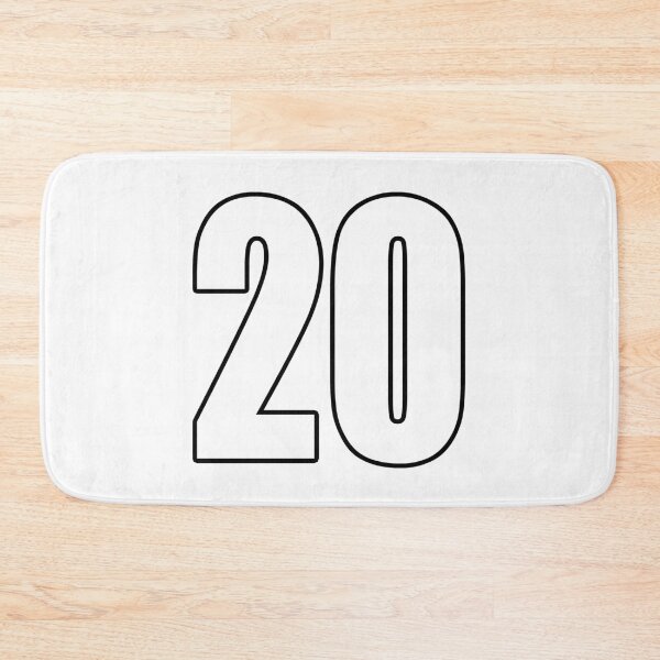 Item preview, 20 number twenty shirt number soccer sport designed and sold by GeogDesigns.