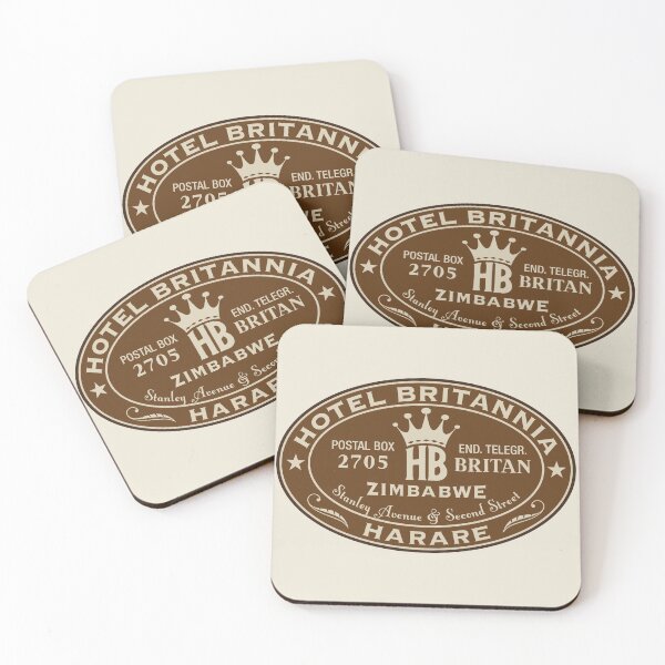 Item preview, Hotel Britannia Suitcase Sticker designed and sold by travelwitheric.