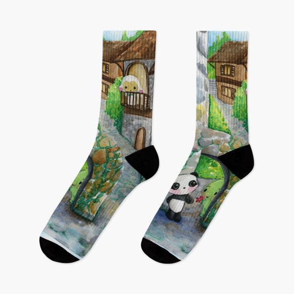 Item preview, Dino & Panda Watercolour Painting: Secret Date designed and sold by Dino & Panda Studios.