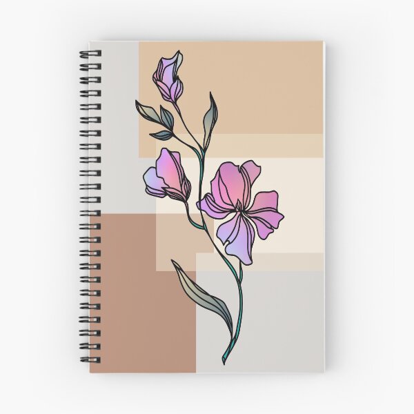 Item preview, Abstract flower on a multi colored background. decorating, interiors designed and sold by jayne0524.
