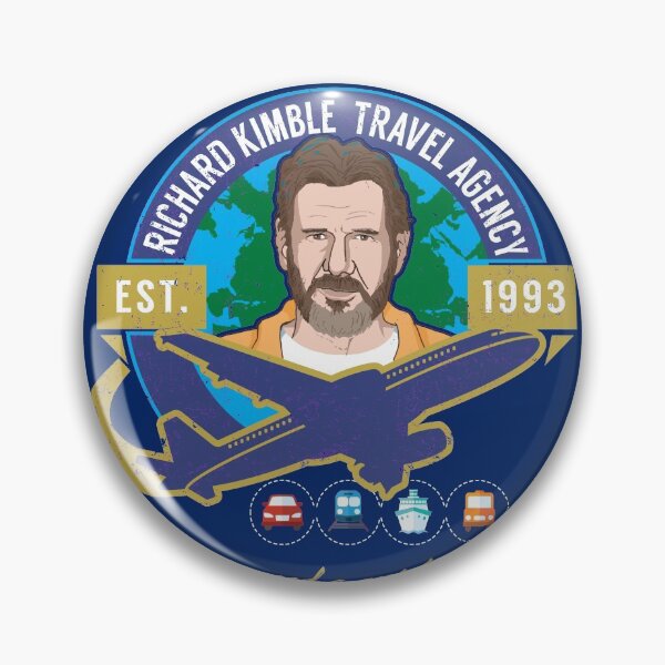Item preview, Richard Kimble Travel Agency designed and sold by Alema Art.