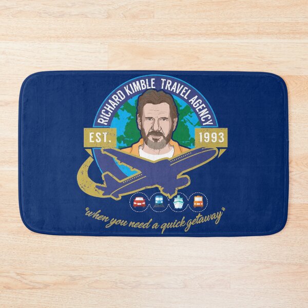 Item preview, Richard Kimble Travel Agency designed and sold by Alema Art.