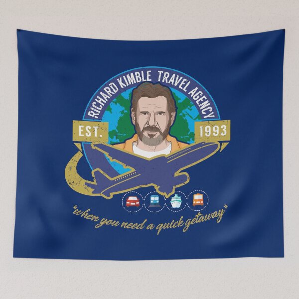 Item preview, Richard Kimble Travel Agency designed and sold by Alema Art.