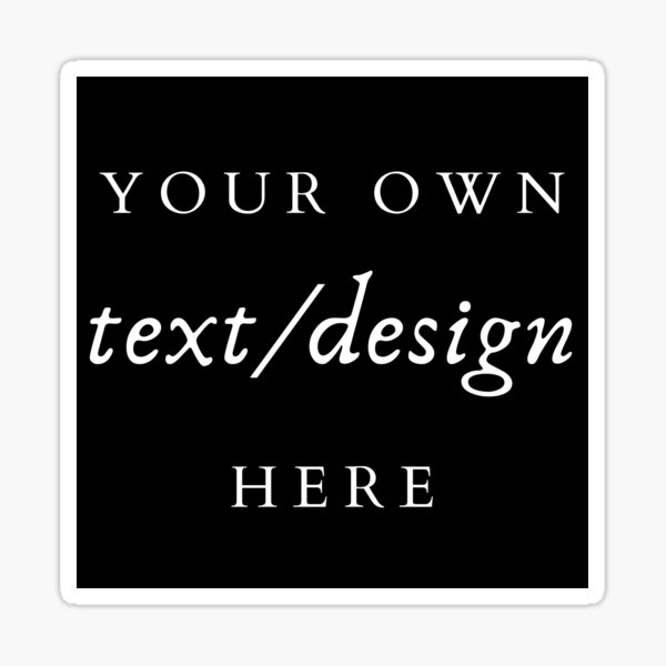 "DO NOT BUY!!! Bubblemail the artist for more information" Sticker for