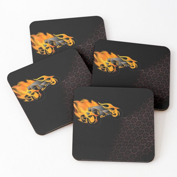 Item preview, Car set on Fire designed and sold by Bennie Singh.