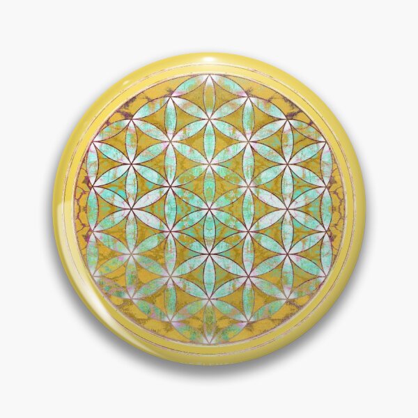 Item preview, flower of life bright yellow designed and sold by filippobassano.