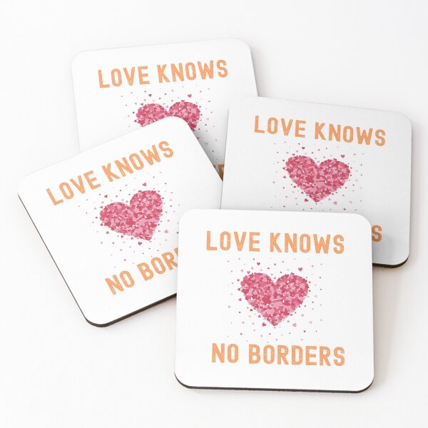 Item preview, love knows no borders designed and sold by Echo Dusk.