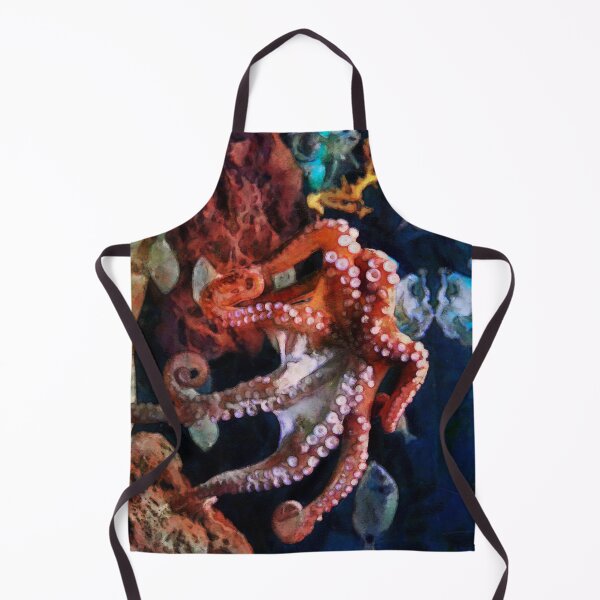 Item preview, Octopus in French impressionists style (watercolor) designed and sold by AnnaMelekhina.