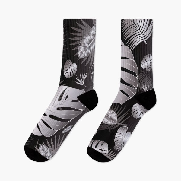Item preview, Silver Metallic Tropical Leaves designed and sold by Nobiya.