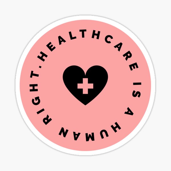 Item preview, Healthcare Is A Human Right - Pink designed and sold by umi ♡.