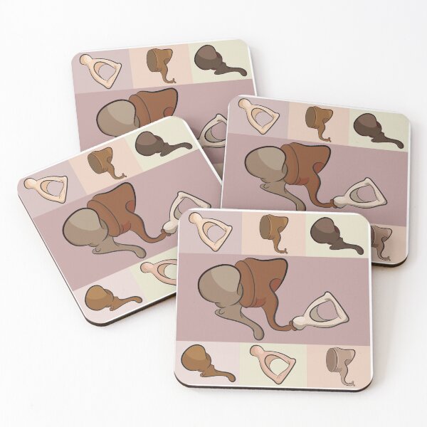 Item preview, Middle Ear Neutral Illustration  ( No Label) designed and sold by StacyAnnDesigns.