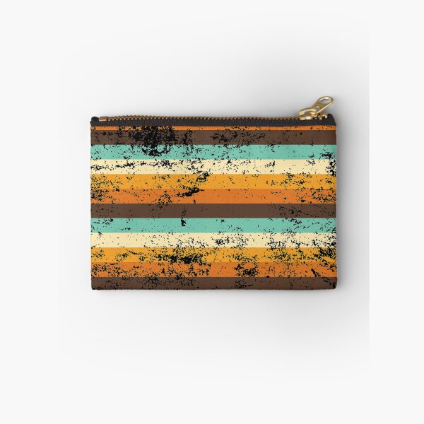 Item preview, Retro Coloured Distressed Stripey Pattern Design designed and sold by RhubarbMyrtle.