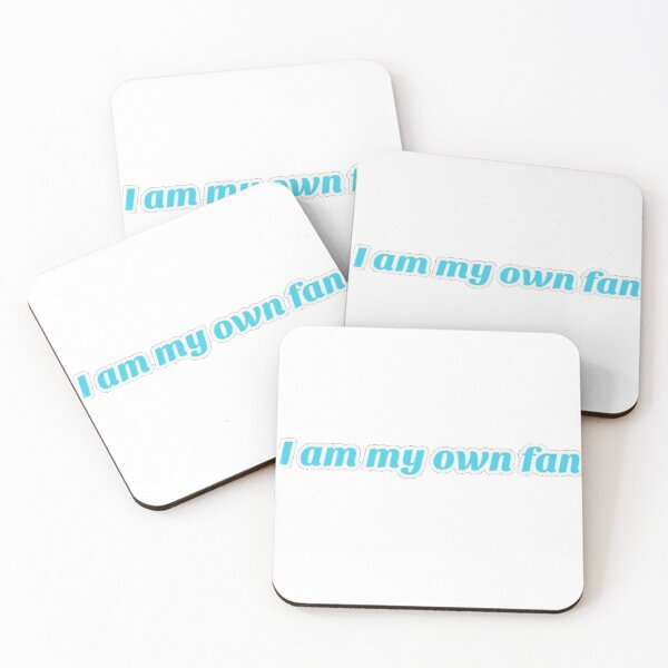 Item preview, "I am my own fan" blue text designed and sold by Iamstar.